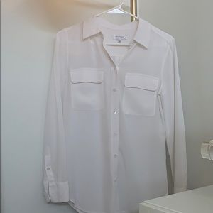 Equipment signature silk shirt